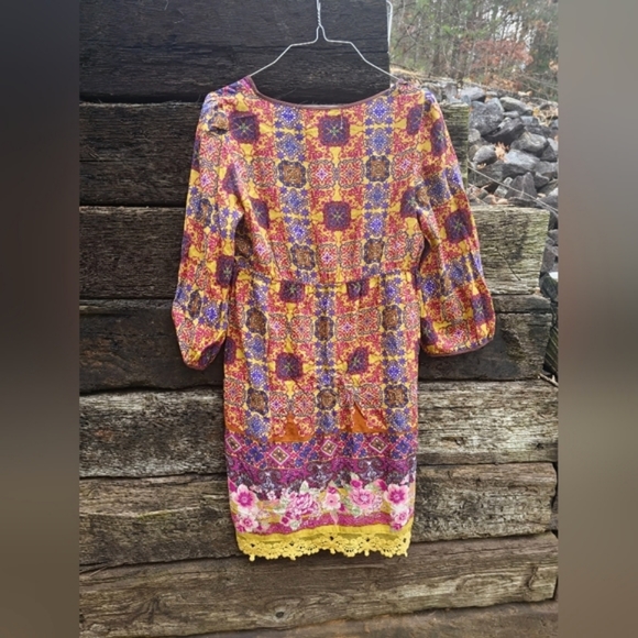 Flying Tomato Boho Print Midi Dress - Picture 3 of 4